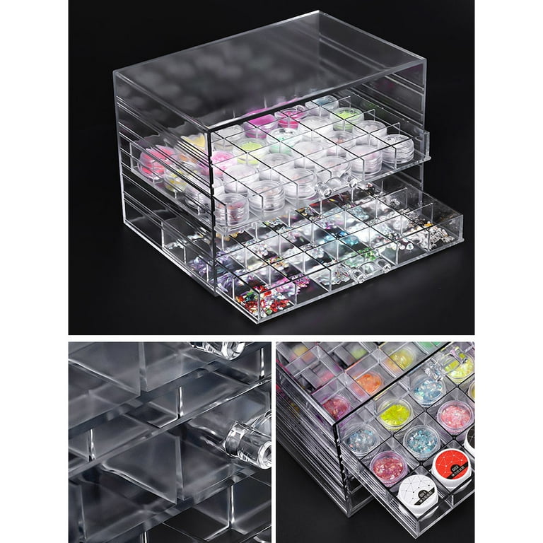 Showroom - Transparent Press On Nail Storage Box / Set