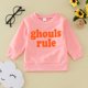 thumbnail image 5 of Gibobby Blusas De Manga Larga Para Niños Niños pequeños, niños, bebés recién nacidos, niños, niñas, letras, sudadera de manga larga, blusa, Tops, ropa, trajes(Rosa, 18-24 Meses), 5 of 5