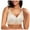 Beige, variant on Women Solid Maternity Open Button Breastfeeding Bra Pulls up Sag Feeding Comfort Thin Bra Women Bras Beige XXXL