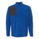 thumbnail image 1 of Fleece Dri-Duck Dri Duck Interval Quarter-Zip Hombre Azul Grande 7345, 1 of 1