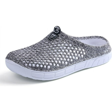 

Women Garden Clog Shoes Mesh Summer Breathable Slippers Beach Sandals Shower Footwear Water Shoes Walking Anti-Slip Shoes