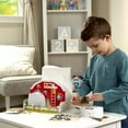 thumbnail image 2 of Melissa & Doug Shake It! Farm Animals Beginner Craft Kit - Confetti-Covered Cow and Horse (4? x 1.5? Each), 2 of 6