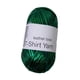 thumbnail image 4 of Camiseta metalizada, hilo para tejer tela, hilo para tela ligera, hilo para bolso de crochet Verde, 4 of 9