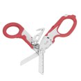 thumbnail image 3 of Pocket Scissors, Ruler Wrench Folding Scissors Wind Breaker Cutter Stainless Steel  For Outdoor Black,Black Orange,Blue,Orange,Green,Red, 3 of 8