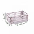 thumbnail image 3 of LAMIRO Collapsible Storage Bins,Plastic Crate for Storage,Collapsible Crate,Utility Stackable Box,Collapsible Storage Box,Milk Crate Collapsible Storage, 3 of 6