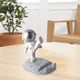 thumbnail image 5 of Soporte para teléfono Baoblaze Spaceman Polyresin Plata, 5 of 7