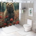 thumbnail image 7 of WYYP Durable and Washable Shower Curtain with Hooks - Waterproof Polyester Fiber - Multiple Sizes White, 7 of 7