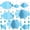 Blue Cloud&raindrop, variant on 16 PCS 3D Cloud Decoration Blue Hanging Clouds and Raindrop for Cloud Ornaments Hanging Ceiling Decor for Party Nursery Children Room Ceiling Decorations