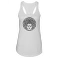 thumbnail image 1 of Buddha Face And Mandala Hair Tank Women -Image by Shutterstock, Female XX-Large, 1 of 4