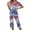 Z010_Light Gray, variant on 4th of July Pajamas for Women Set Red Blue and White Stars Print Nightwear Set Short Sleeve Shirts and Capri Pant Pjs Set Independece Day 2 Piece Outfits