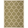 thumbnail image 4 of SAFAVIEH Courtyard Alyssa Geometric Indoor/Outdoor Area Rug, Green/Beige, 8' x 11', 4 of 7