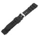thumbnail image 4 of Banda de reloj de silicona impermeable correa de reloj de 18 mm reloj deportivo pulsera para el reemplazo (negro), 4 of 7