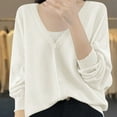 thumbnail image 2 of Stylish Cardigan Lightweight Open Front Long Sleeve Outer Layer For Everyday Wear Cardigan Sweaters for Women, 2 of 2