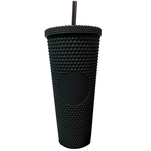 Vaso negro Brandtrendy Texturizado 710 ML