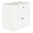 thumbnail image 1 of Pemberly Row Home Office Lateral Metal Filing Cabinet 30 in. Wide 2 Drawer White, 1 of 14