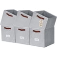 thumbnail image 1 of Storage Basket xx Baskets Storage Organization Bins with Labels (Kallax/ ), 1 of 9