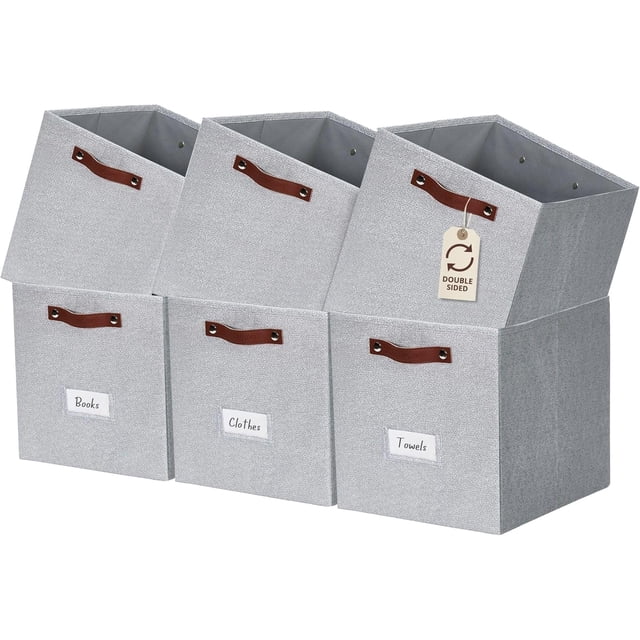 Storage Basket xx Baskets Storage Organization Bins with Labels (Kallax/ )