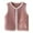 Brick Red*, variant on RUTAYY Children Girls Boys Vest Jacket Fall Winter Solid Color Sleeveless Warm Cartoon Print Classic Chic Coat