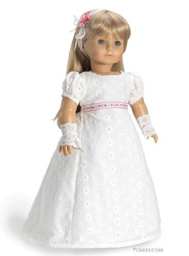 american girl white dress