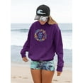 thumbnail image 2 of Buon Ferragosto Sea Wreath Hoodie Women -Image by Shutterstock, Female XX-Large, 2 of 4