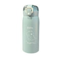 thumbnail image 2 of 350ml Stainless Steel Water Bottle With Straw Portable Insulated Cup/ Stainless Steel Thermos Cup D, 2 of 5