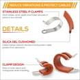thumbnail image 4 of Phoenix Top-Notch Tools 12 Pack 5/16" (8mm) Rubber Insulated Cable Clamps, 4 of 8