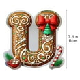 thumbnail image 2 of Adornos Navideños Colgantes con 26 Letras para Árbol de Navidad, Adornos Navideños Personalizados para Hacer Tú Mismo, Decoración Navideña, Decoración Colgante para Árbol de Navidad., 2 of 6