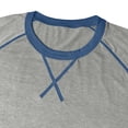 thumbnail image 7 of Cmfcve Men's Crew Neck Raglan Long Sleeve Tops Casual Loose Fit Athletic T-Shirt Fall Workout Running Pullover Shirts, 7 of 7