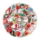 thumbnail image 1 of Billuyoard 100X Adhesivo de Navidad Mano de obra Tamaño compacto Decoraciones para el hogar Decoración de pared Calcomanía de Navidad de larga Kits de decoración para fiestas, 1 of 6