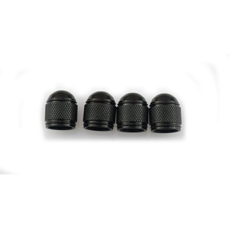Bullet Air - 4x Aluminum Bullet Car Truck Air Port Cover Tire Rim Valve Wheel Stem Caps