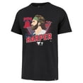 thumbnail image 2 of Men's-Profile Bryce Harper Black Philadelphia Phillies Big & Tall Caricature Player T-Shirt, 2 of 3