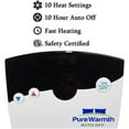 thumbnail image 2 of Pure Warmth Velour Sherpa Electric Blanket - Warm King Size Heating Blanket with Auto Shut Off and 10 Heat Settings - Linen, 2 of 5
