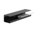 thumbnail image 4 of Under Desk Cord Organizer, Convenient Storage Punch Free Under Desk Cable Organizer Tray PVC Simple Installation  for Home Black,White, 4 of 7