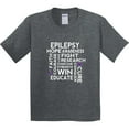 thumbnail image 3 of Inktastic Epilepsy Awareness Walk Shirt Youth T-Shirt, 3 of 5
