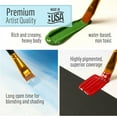 thumbnail image 2 of Folkart Matte Acrylic Craft Paint, 2 fl. oz., Raw Sienna, 2 of 8