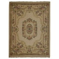 thumbnail image 2 of Rugsotic Carpets Hand Knotted Aras, Oriental Wool Area Rug, Beige, 5'x8', 2 of 5