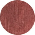 thumbnail image 2 of Rugs.com Jill Zarin Shaggy Chic Collection Rug – 5' 3 Round Pomegranate Red Shag Rug Perfect For Kitchens, Dining Rooms, 2 of 9