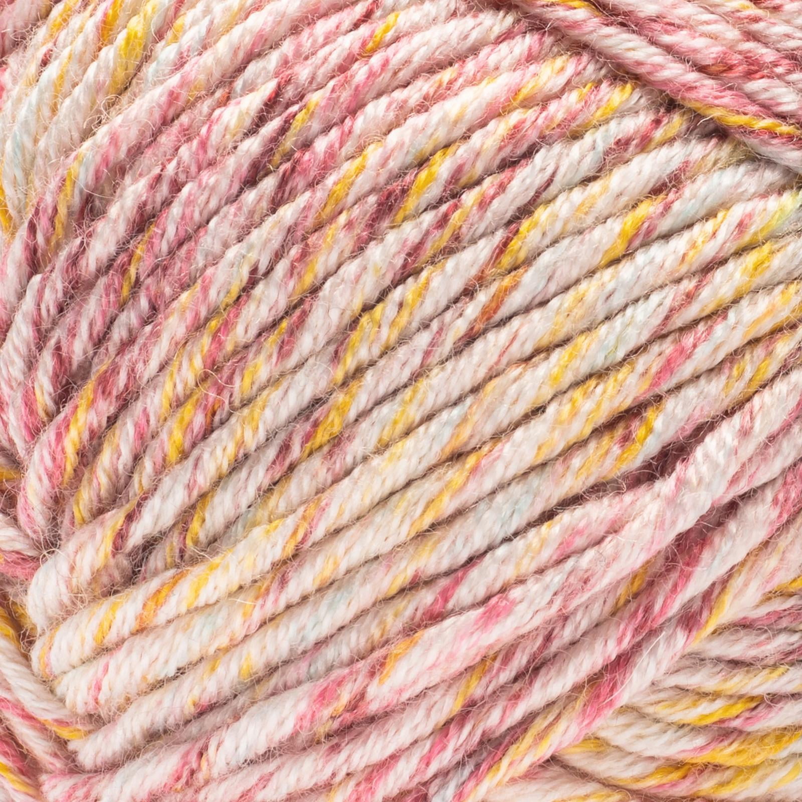 Caron® Simply Me Mosaic™ #5 Bulky Blend Yarn, Sunset 5oz/140g 173 Yards