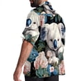 thumbnail image 3 of Koala Men's Short Sleeve Beach Button Down Casual Printed Summer Shirts - Unisex, 3 of 6