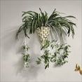 thumbnail image 6 of Bxaolu 5 Packs Artificial Spider Plant Silk Faux Chlorophytum Comosum Fake Spider Hanging Plant for Outdoor Indoor Home Garden Office Decoreation, 6 of 9
