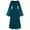 Navy, variant on Gnshining Gothic Skirt for Women Round-Neck Slit Long-Sleeved Mesh Pleated Skirt Solid Color Ankle-Length Halter Skirt