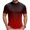 Deep Red, variant on Mens Cycling Jersey Cycling Shirt Short Sleeve Bike Riding Shirt, 1/4 Zip Gradient Print Breathable Top, for Professional Road Bicycle Racing, Ombre Color Quick Dry Athletic Wear
