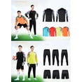 thumbnail image 2 of Chándal de portero de fútbol para adultos y niños, camiseta personalizada, uniforme de manga larga, traje de portero, 2 of 5
