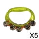 thumbnail image 1 of 5xMini Panderetas De Percusión Con Sonajero Para Niños De Guardería Y Familia, Color Amarillo, 1 of 8