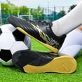 thumbnail image 5 of Yiomxhi Soccer Cleats for Men Adult Younth Lightweight Football Shoes with Ankle Support, Breathable Outdoor Turf Cleats for Training and Matches, Long Studs and Short Studs, 5 of 7