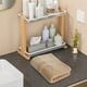 thumbnail image 4 of Toallas supersuaves para el baño, toallas de mano y toallas de baño. Toallas de microfibra de alta absorción y secado rápido para el hogar, el gimnasio o los viajes., 4 of 5