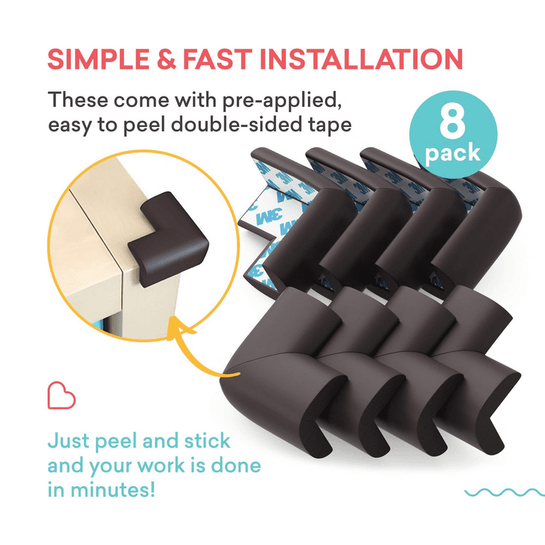 Baby Proofing Table Corner Protectors for Baby Extra Large Size