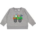 thumbnail image 2 of Inktastic 1st Birthday Truck Baby Sweatshirt, 2 of 4