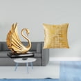 thumbnail image 2 of Elegante funda de cojín con escultura de cisne, arte moderno, figura de animal, funda de almohada decorativa para sala de estar, sofá, oficina, decora, 2 of 8
