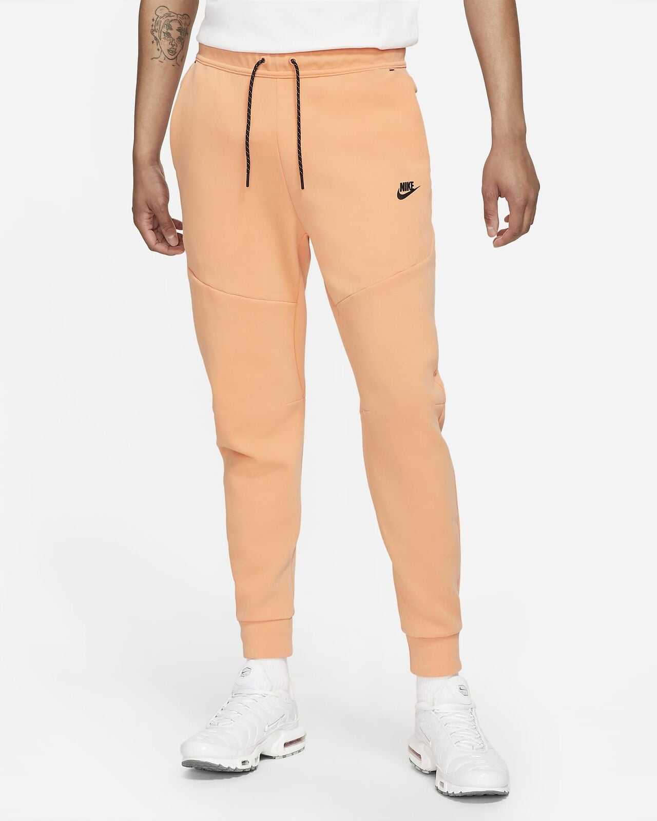 Nike Sportswear Tech Fleece Jogger Men's Sweatpants Pant Orange CZ9918 ...